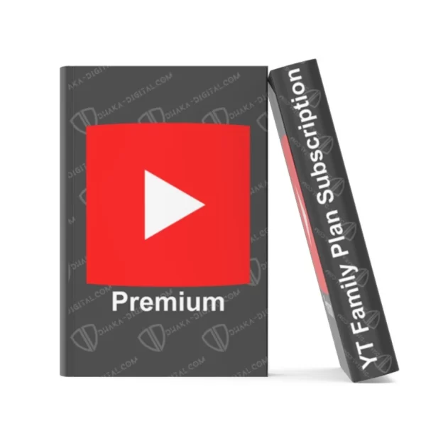 YouTube Premium Official Family Plan Subscription (5 User)