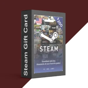 Steam Gift Card 200 USD Price in Bangladesh
